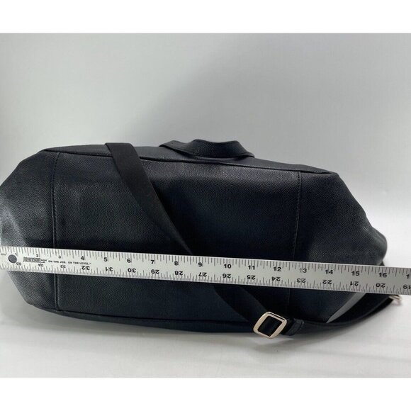 Coach Bags Coach Crossgrain Black Leather Baby Diaper Carry On Bag